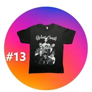 West Coast Graphic T-SHIRT